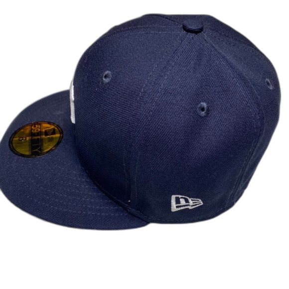 New Era 59Fifty DETROIT TIGERS Cap 2005 All Star Game Patch Hat 6 7/8 Navy Blue - Picture 5 of 8